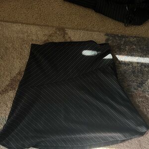 Black & Red A line skirt